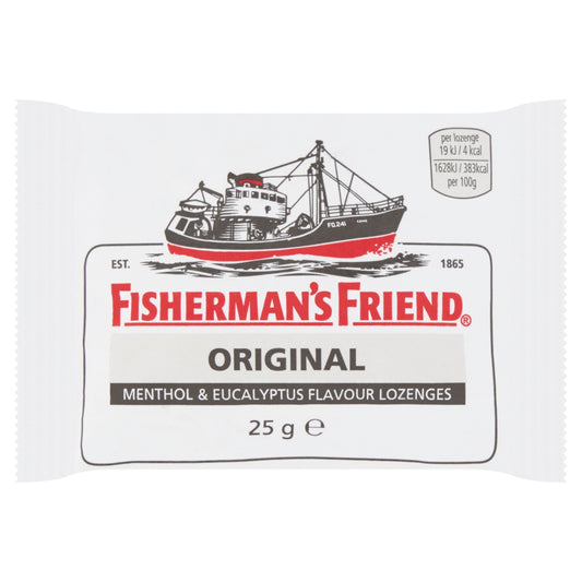 Fisherman's Friend Original Menthol & Eucalyptus Lozenges 25g