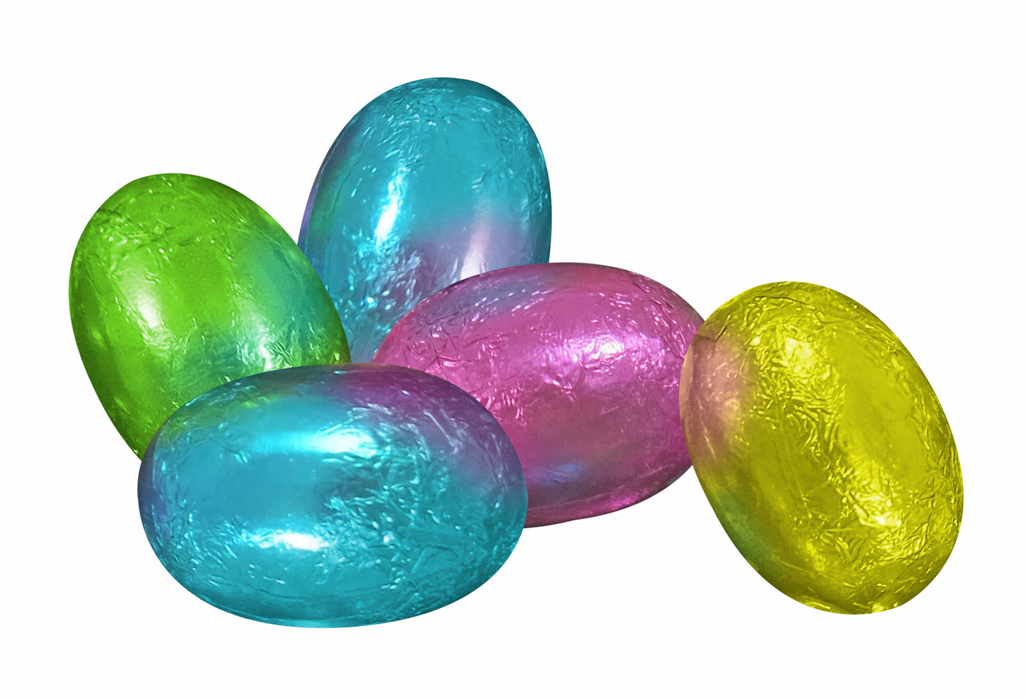 Milk Chocolate Foiled Mini Eggs Bag 1kg