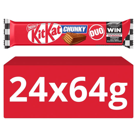 KitKat F1 Chunky Duo Milk Chocolate Bar 64g