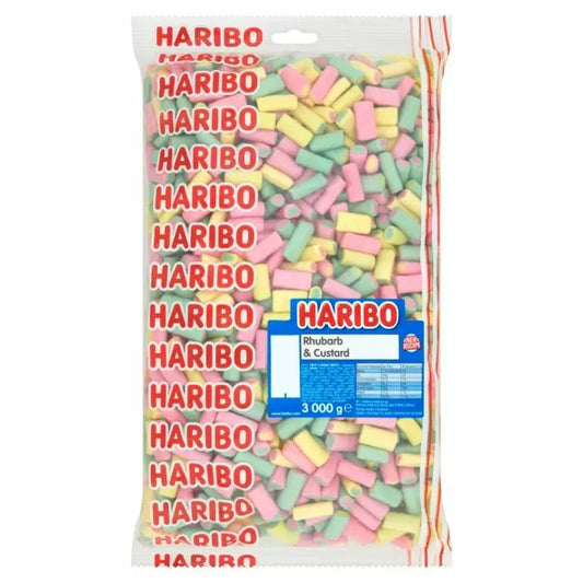 Haribo Rhubarb & Custard 3kg