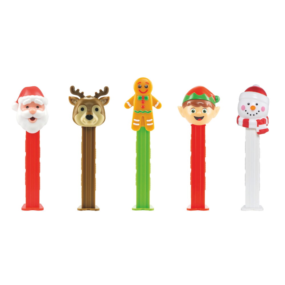 Pez Christmas dispenser designs