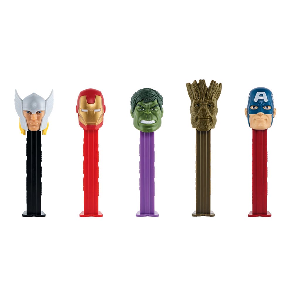 Pez Marvel Avengers dispenser designs