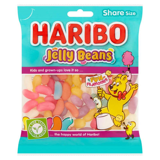 Haribo Jelly Beans Share Bags 140g case of 12