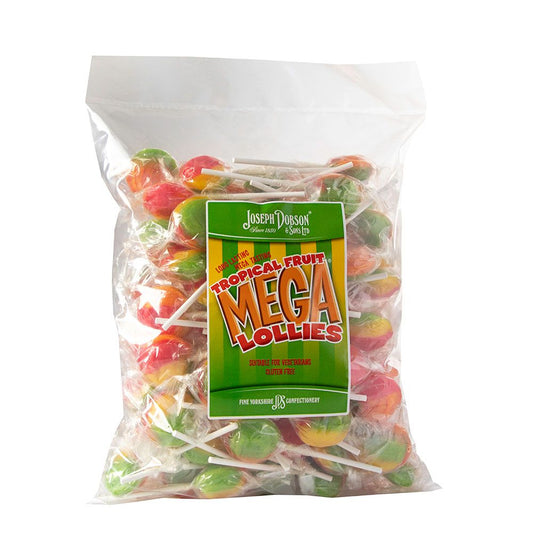 Dobsons Wrapped Tropical Fruit Mega Lollies 1.9kg