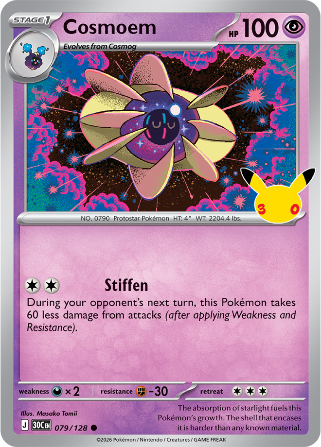 Pokémon TCG: 30th Celebration — Cosmoem 79/128