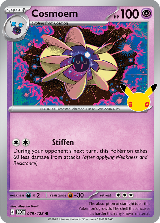 Pokémon TCG: 30th Celebration — Cosmoem 79/128