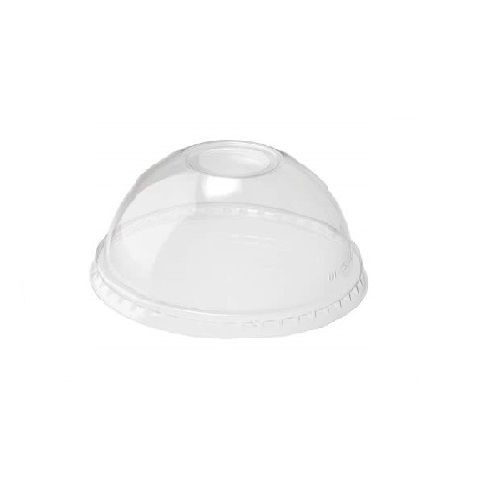 10oz Clear Dome Lid With Hole
