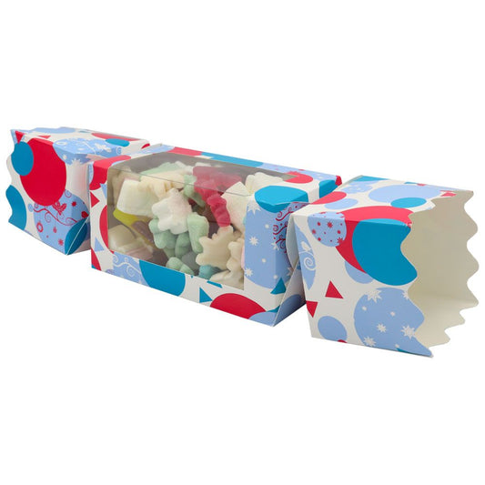 Christmas Cracker Bauble Design Gift Box With Window
