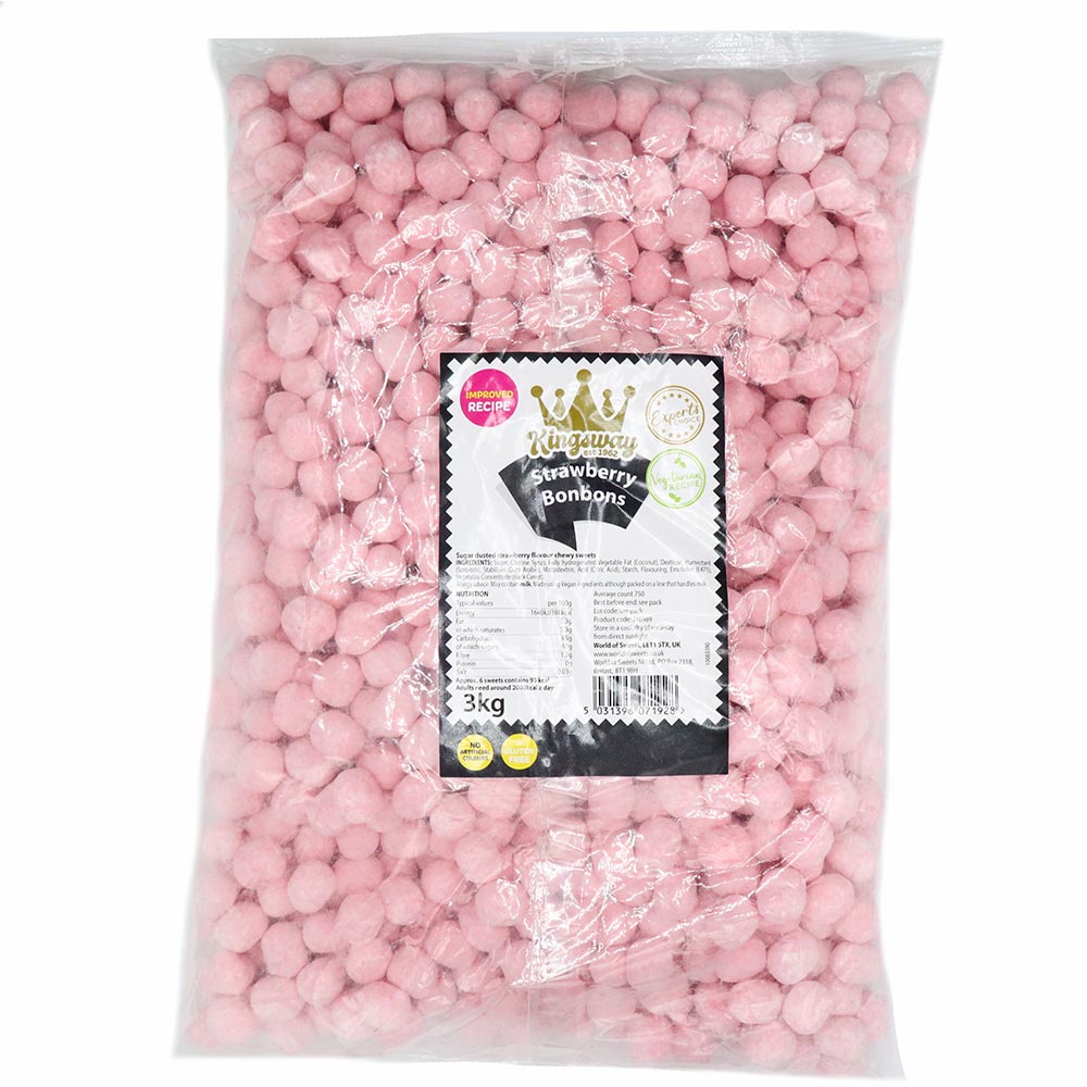 Kingsway Strawberry Bon Bons sweets