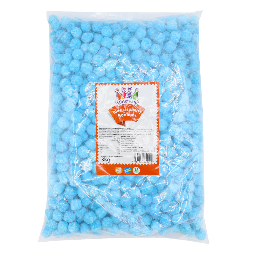 Kingsway Blue Raspberry Bon Bons sweets