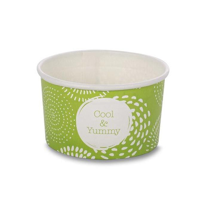 Wax Paper Ice Cream Tub 100ml (1 Scoop)