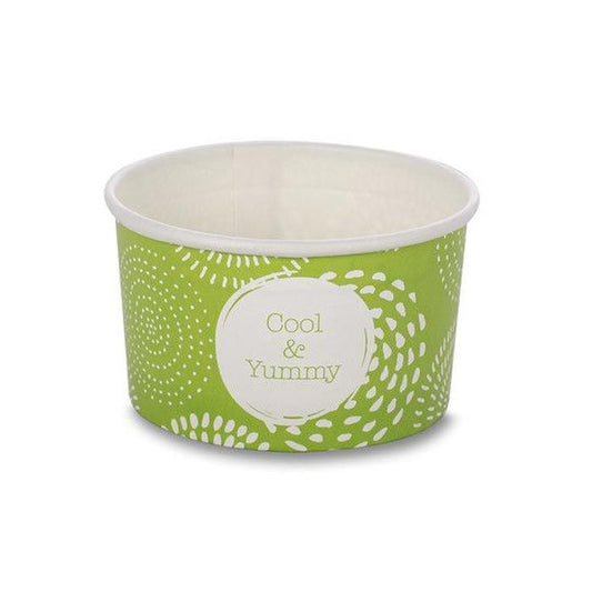Wax Paper Ice Cream Tub 100ml (1 Scoop)