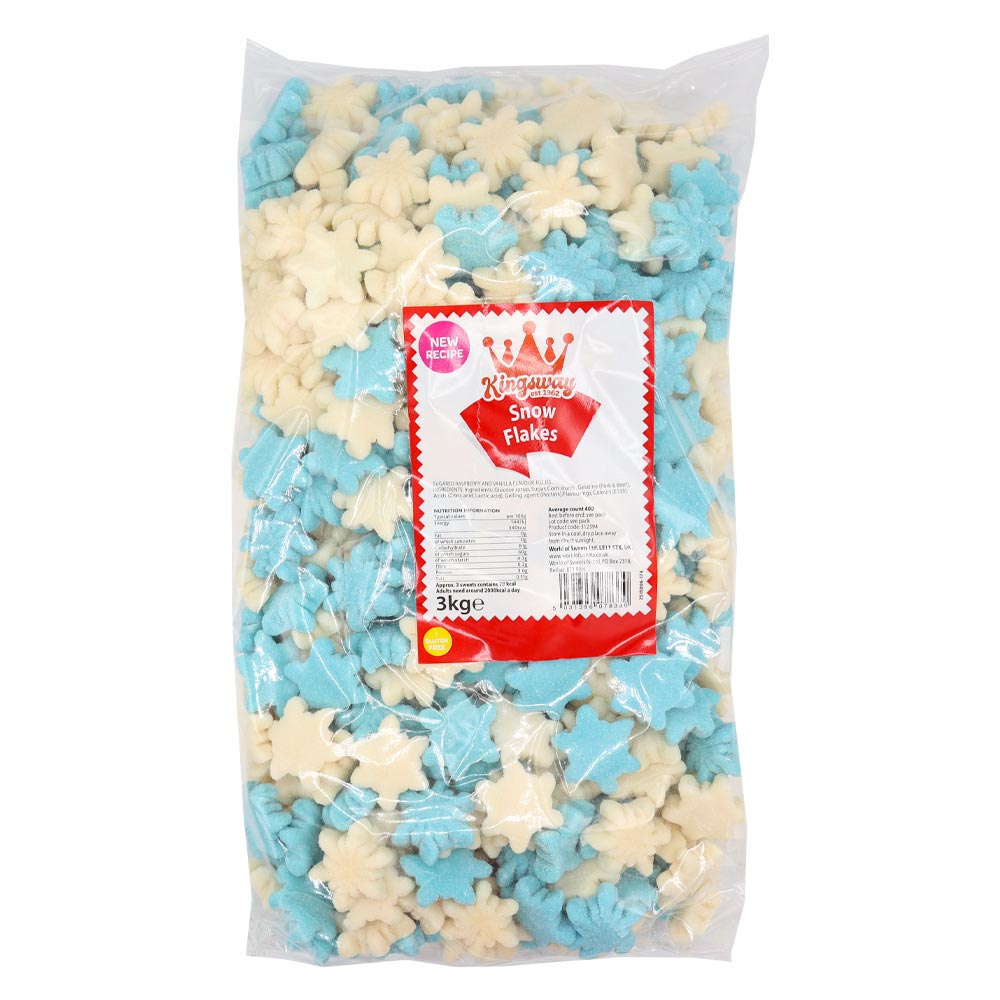 Kingsway Jelly Snowflakes sweets