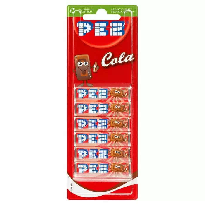 Pez Cola Refill 6 Pack 51g