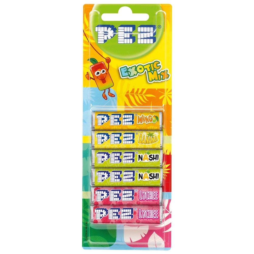 Pez Exotic Mix refill packs