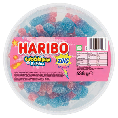 Haribo Bubblegum Bottles tub