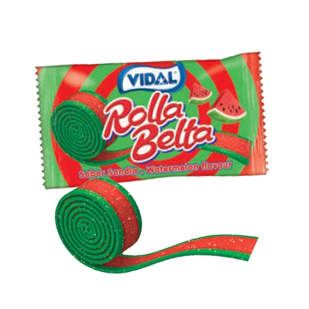 Vidal Watermelon Rolla Belta unrolled