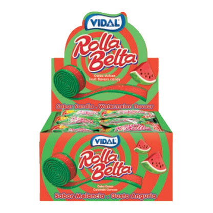 Vidal Watermelon Rolla Belta display box