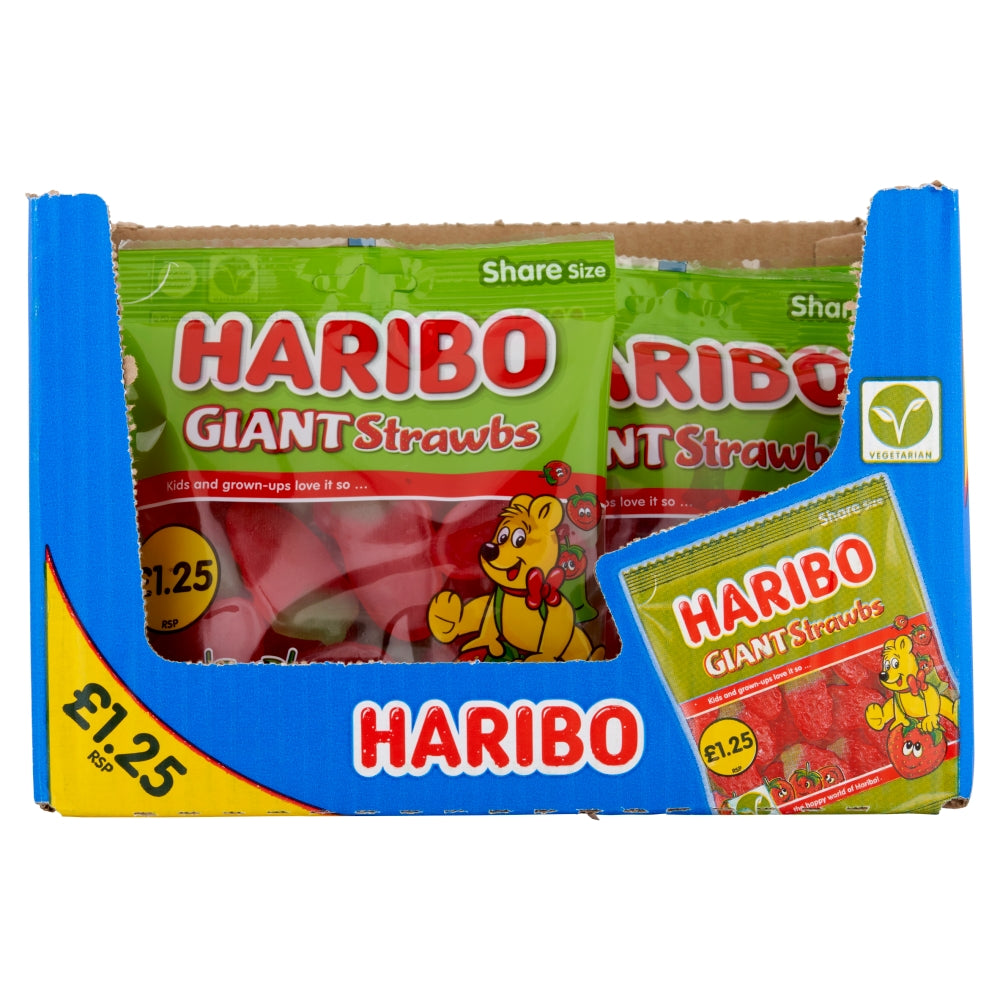 Haribo Giant Strawbs sweets