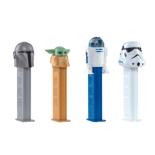 Pez Star Wars Mandalorian dispensers