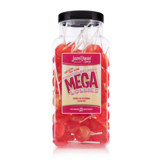 Dobsons Turkish Delight Mega Lollies Jar 1.9kg