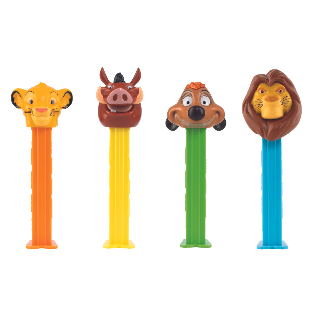 Pez Lion King dispenser designs