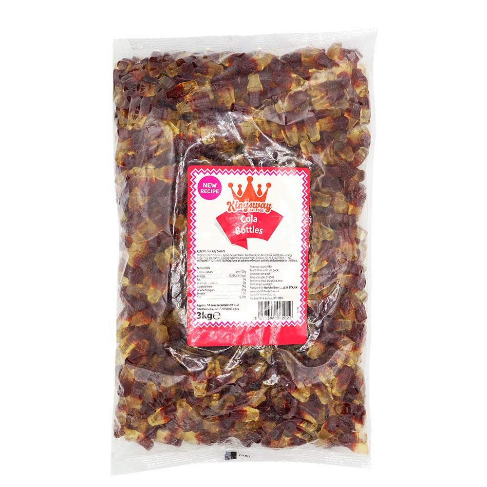 Kingsway Cola Bottles sweets