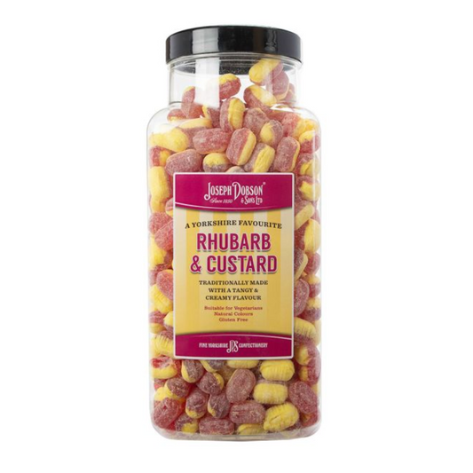 Dobsons Rhubarb and Custard Jar 2.72kg