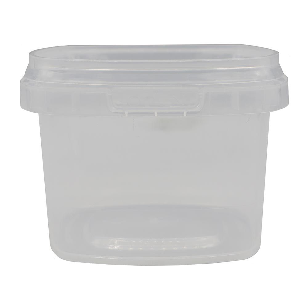 Square Tub With Tamper-Sealed Lid (Pack of 50)