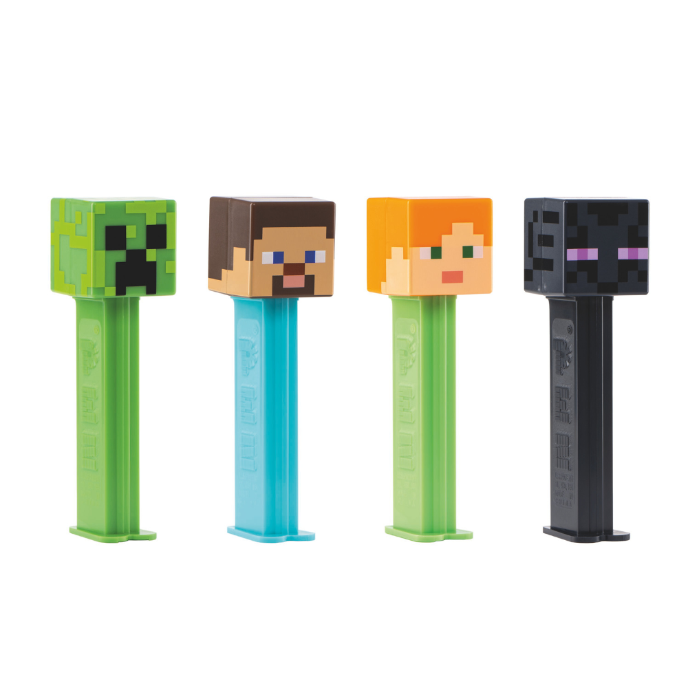 Pez Minecraft dispenser designs
