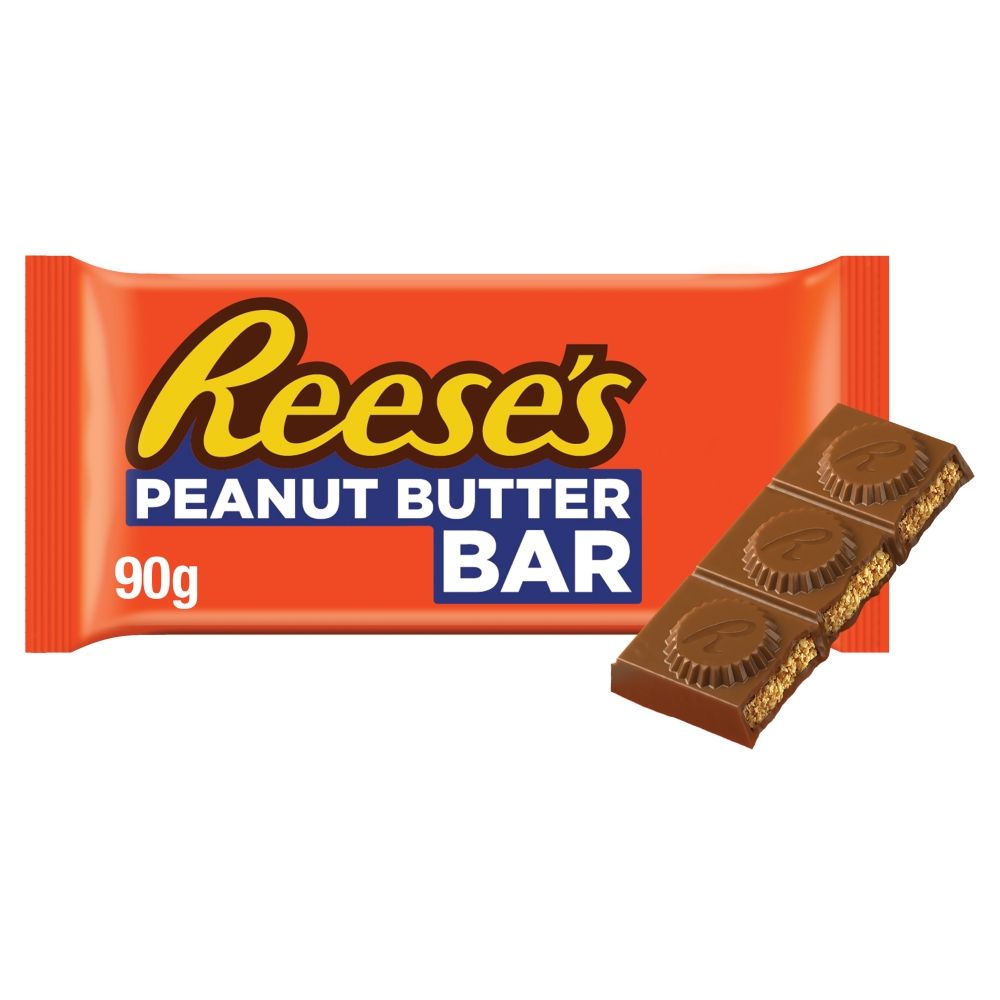 Reese's Peanut Butter Milk Chocolate Flavour Bar 90g