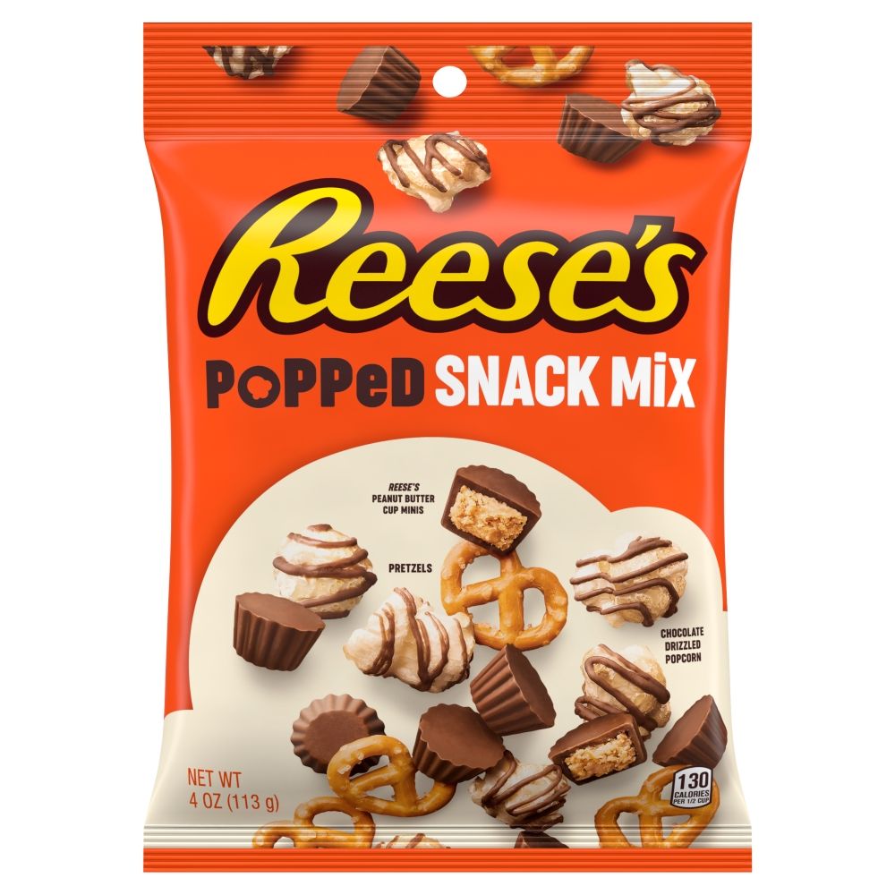 Reese's Popped Snack Mix Bag 113g
