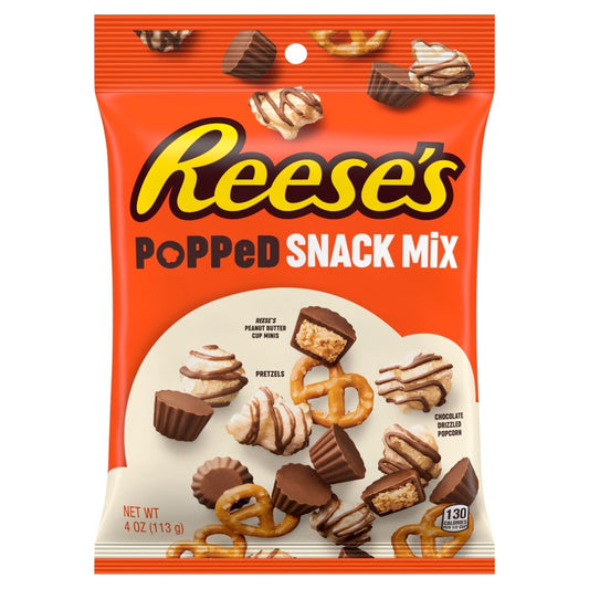 Reese's Popped Snack Mix Bag 113g