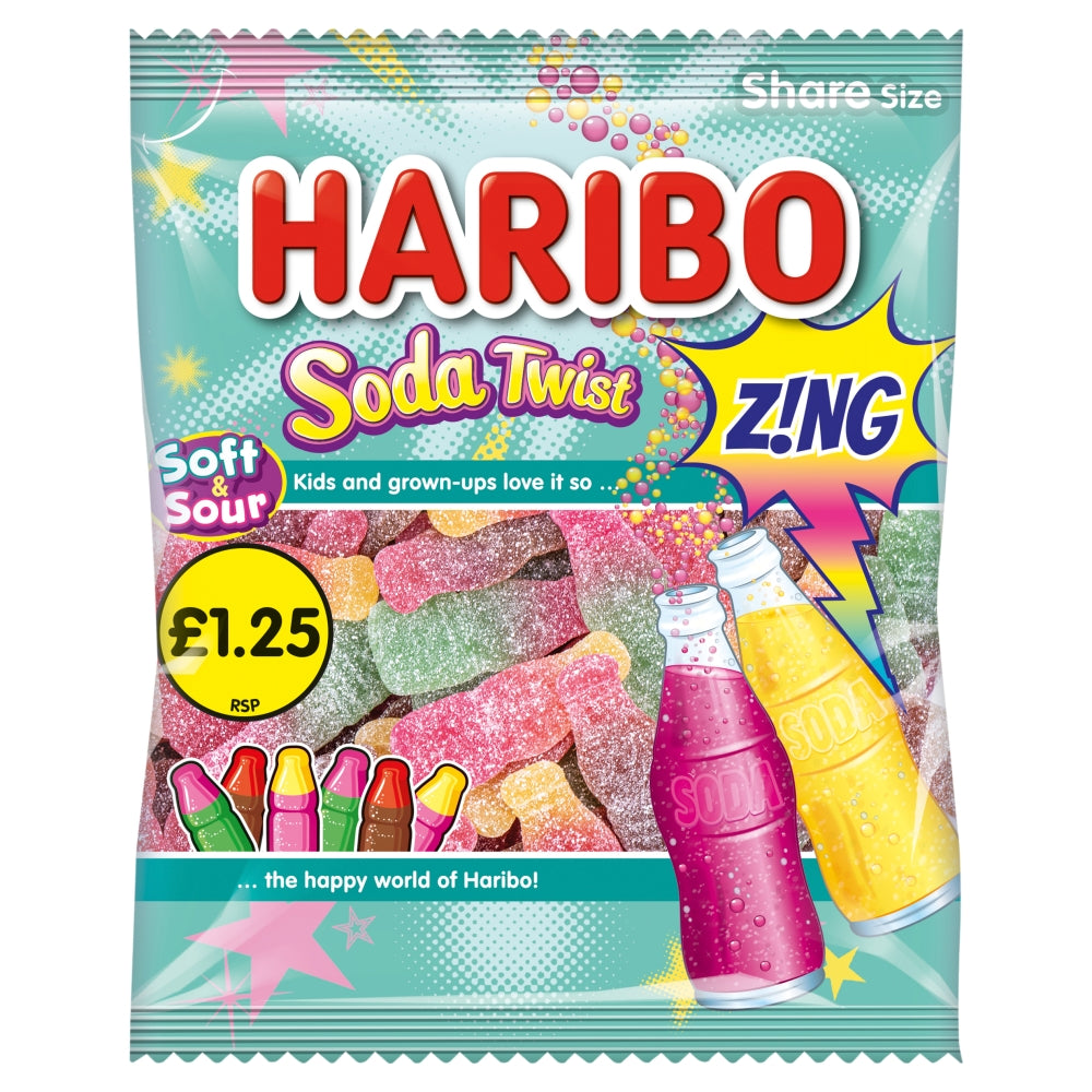 Haribo Soda Twist Z!ng sweets