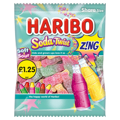 Haribo Soda Twist Z!ng sweets