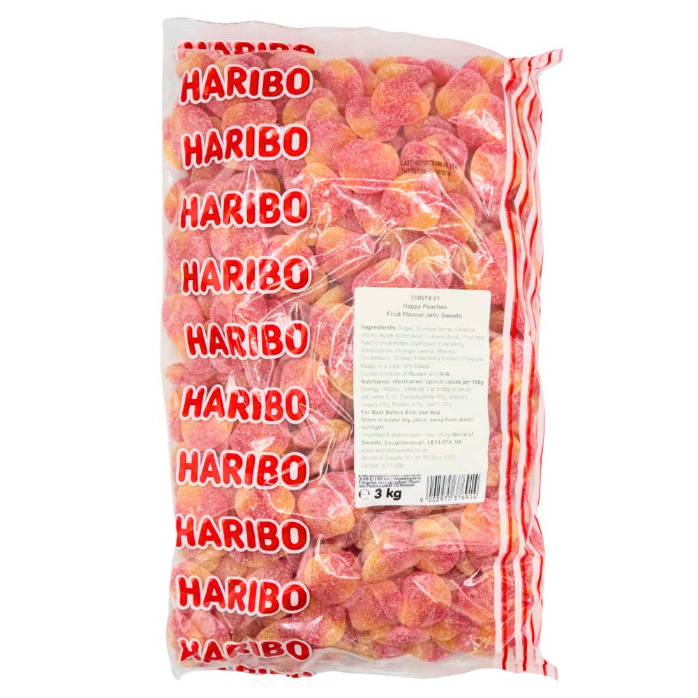 Haribo Happy Peaches sweets