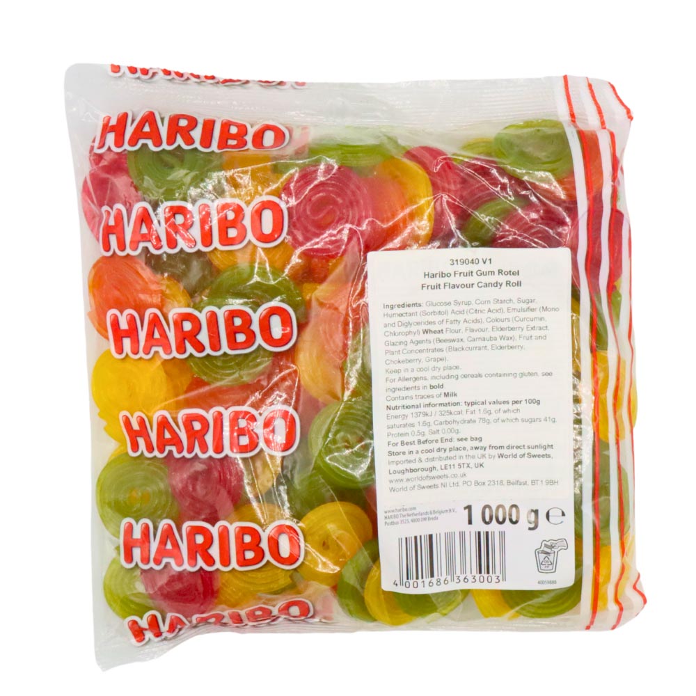Haribo Rotella wheels