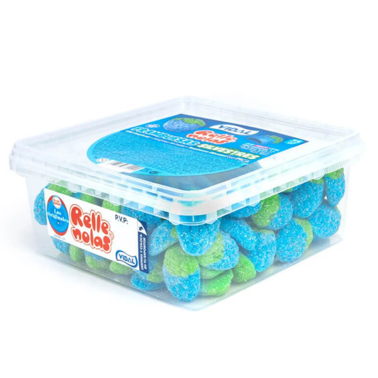 Vidal Jelly Filled Blue Raspberries Tub 795g