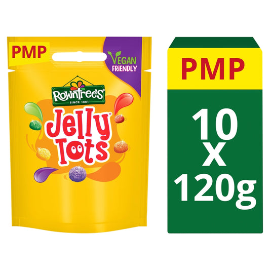 Rowntree's Jelly Tots Sweets Sharing Bag 120g
