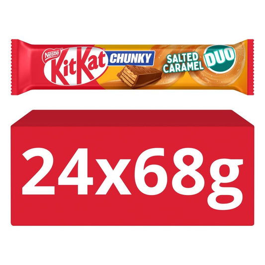 KitKat Chunky Duo Salted Caramel Chocolate Bar 68g