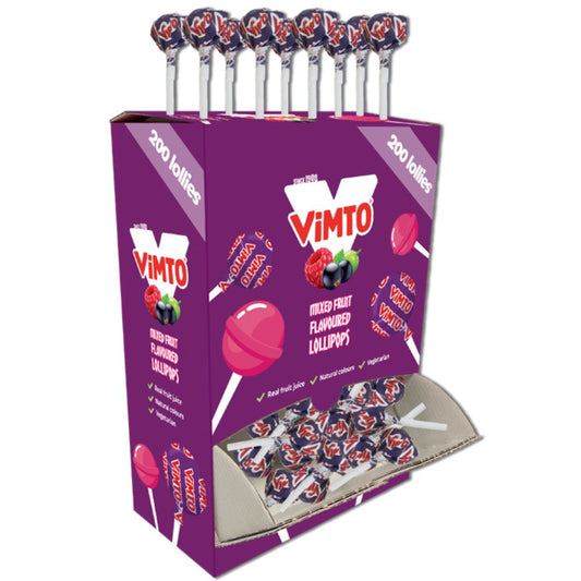 Vimto Mixed Fruit Flavoured Lollipops (200 Pack)
