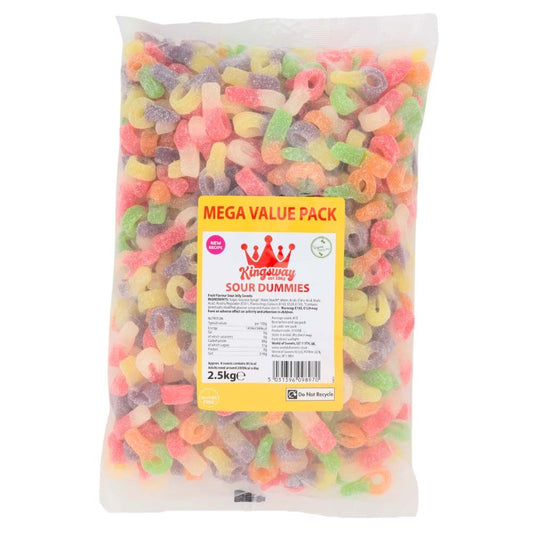 Kingsway Mega Value Sour Dummies 2.5kg