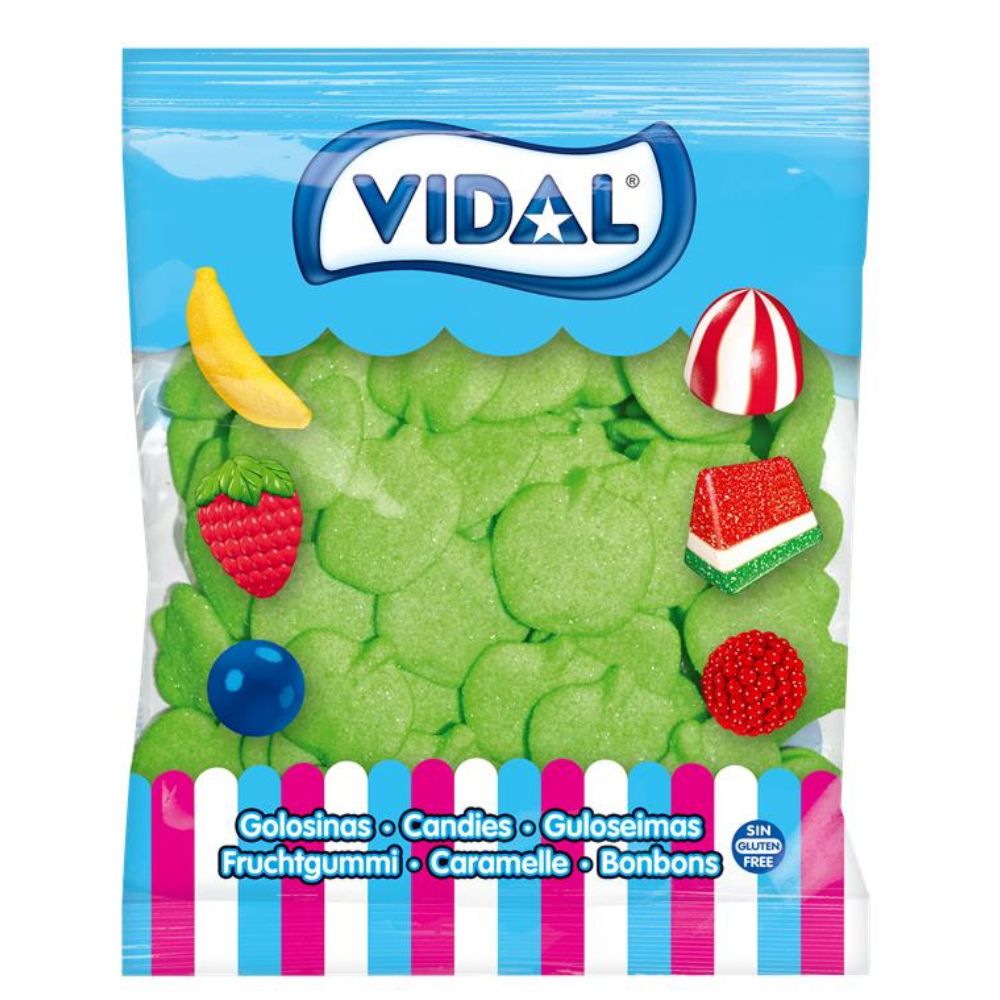 Vidal Sugared Apples foam sweets