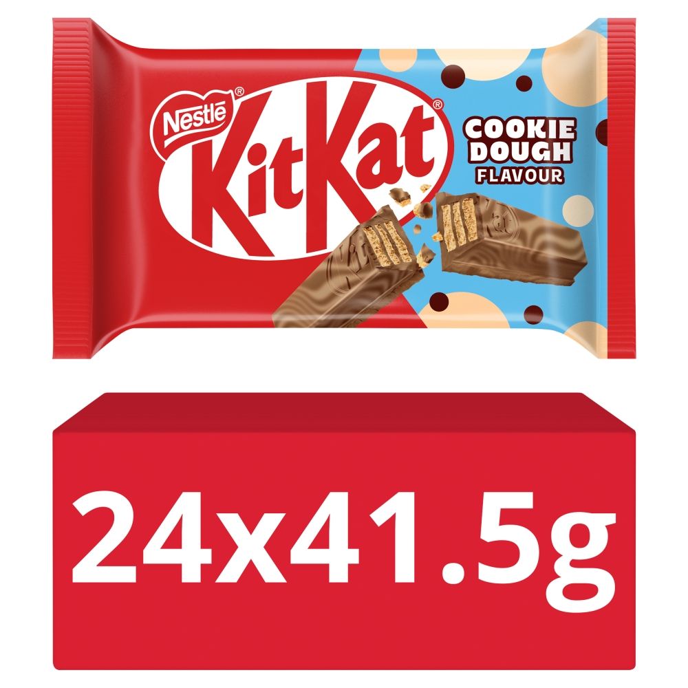 KitKat 4 Finger Cookie Dough Flavour Chocolate Bar 41.5g