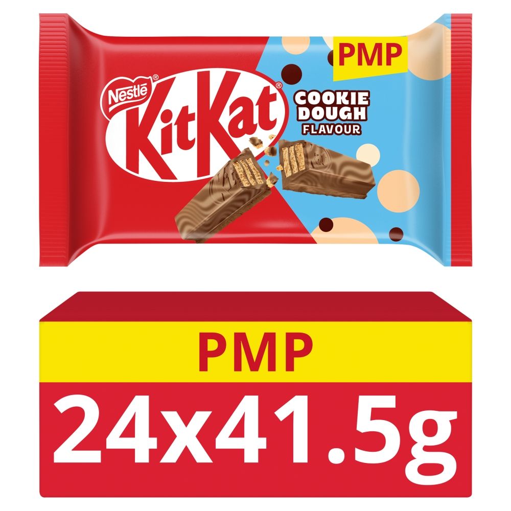 KitKat 4 Finger Cookie Dough Flavour Chocolate Bar 41.5g