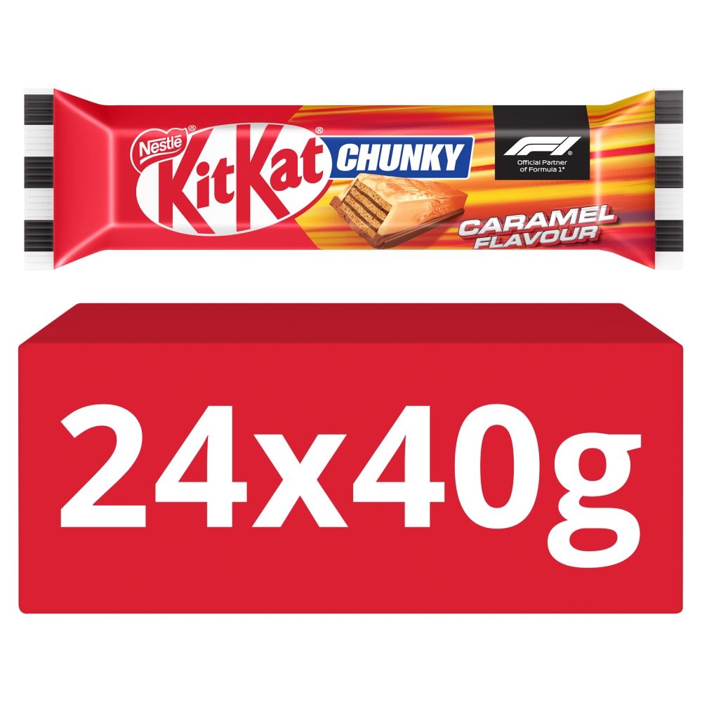 KitKat Chunky Caramel Flavour Chocolate Bar 40g