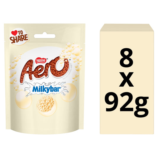 Aero Milkybar Bubbles Bag 92g