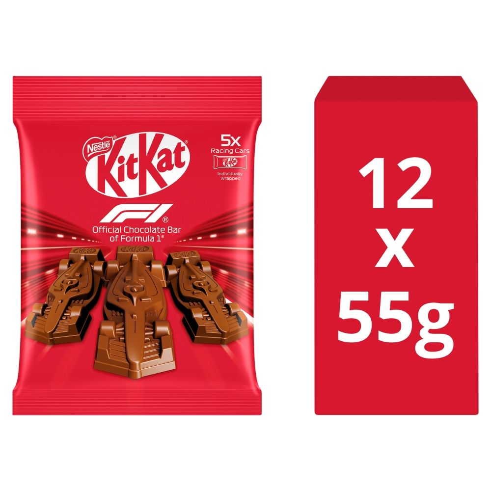 KitKat F1 Chocolate Car Figure Multipack 55g