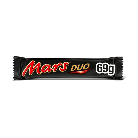 Mars Duo Caramel & Milk Chocolate Bar 69g