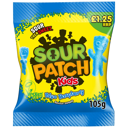 Sour Patch Kids Blue Raspberry Candy 105g